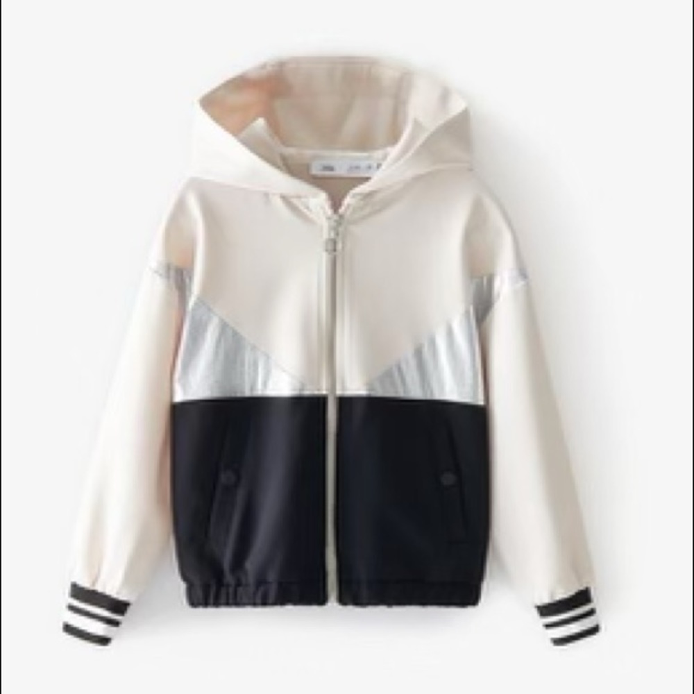 NWT. Zara Kids Deluxe Jogging Jacket. Size 13-14.